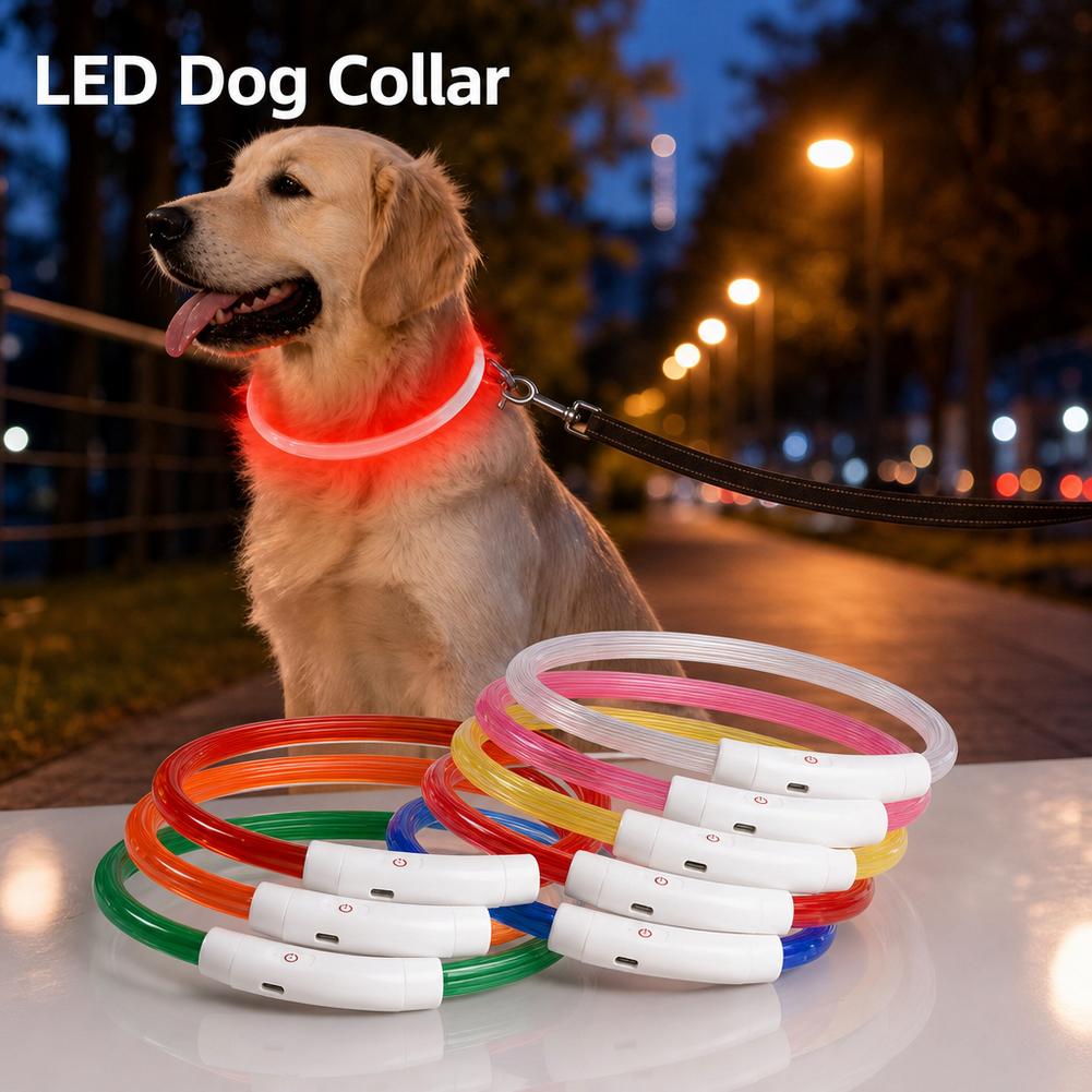 Luminous Pet Dog Collar Waterp - Tech Dog Accessories recension och pris