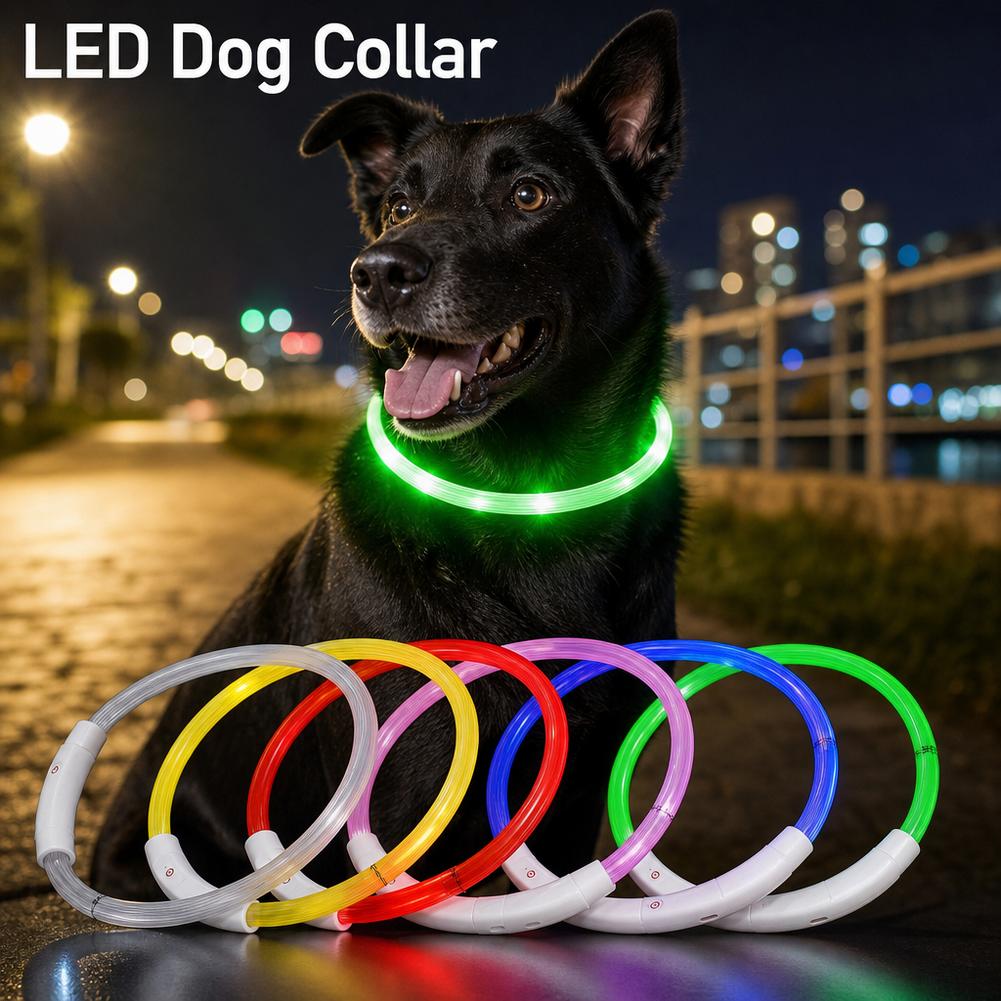 Luminous Pet Dog Collar Waterp - Tech Dog Accessories recension och pris