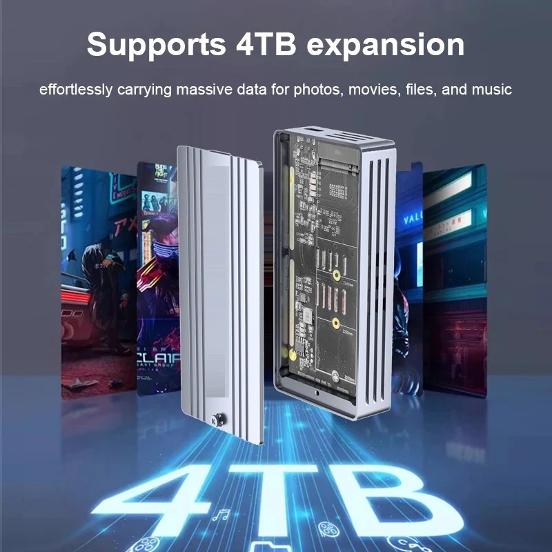 USB4 40Gbps M.2 NVMe SSD Enclo - Portable Ssd Enclosure recension och pris