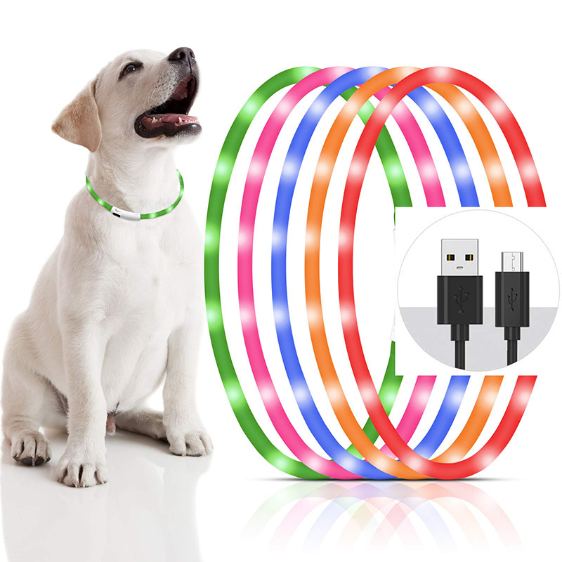Silicone LED Dog Collar Rechar - Tech Dog Accessories recension och pris