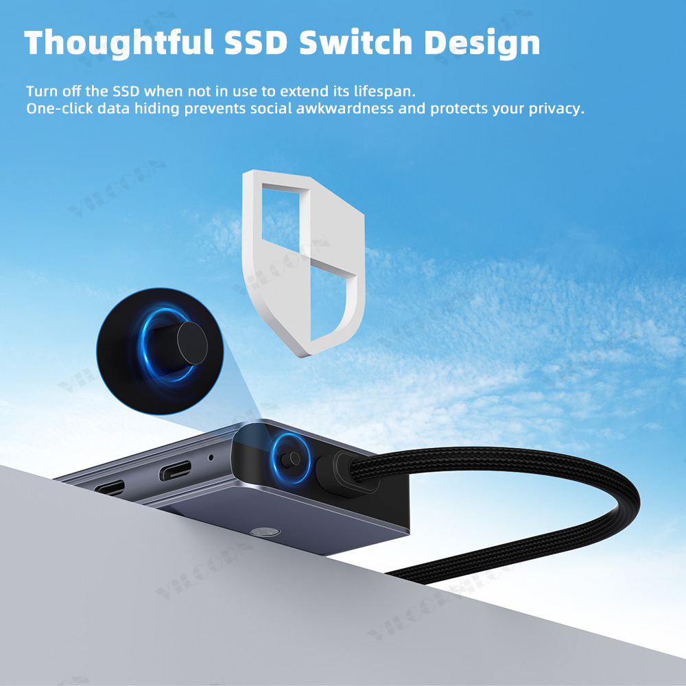 7in1 USB C Hub For MacBook Pro - Portable Ssd Enclosure recension och pris