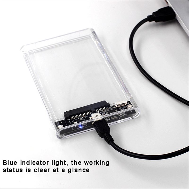 Transparent HDD Case HDD Enclo - Portable Ssd Enclosure recension och pris
