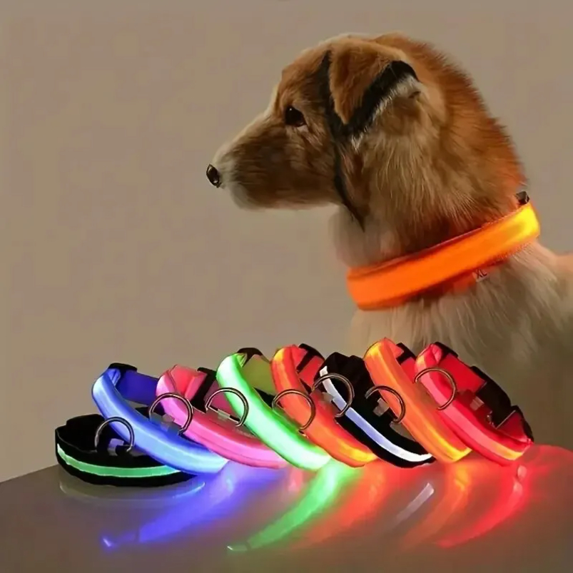 Nylon LED Night Safety Flashin - Tech Dog Accessories recension och pris