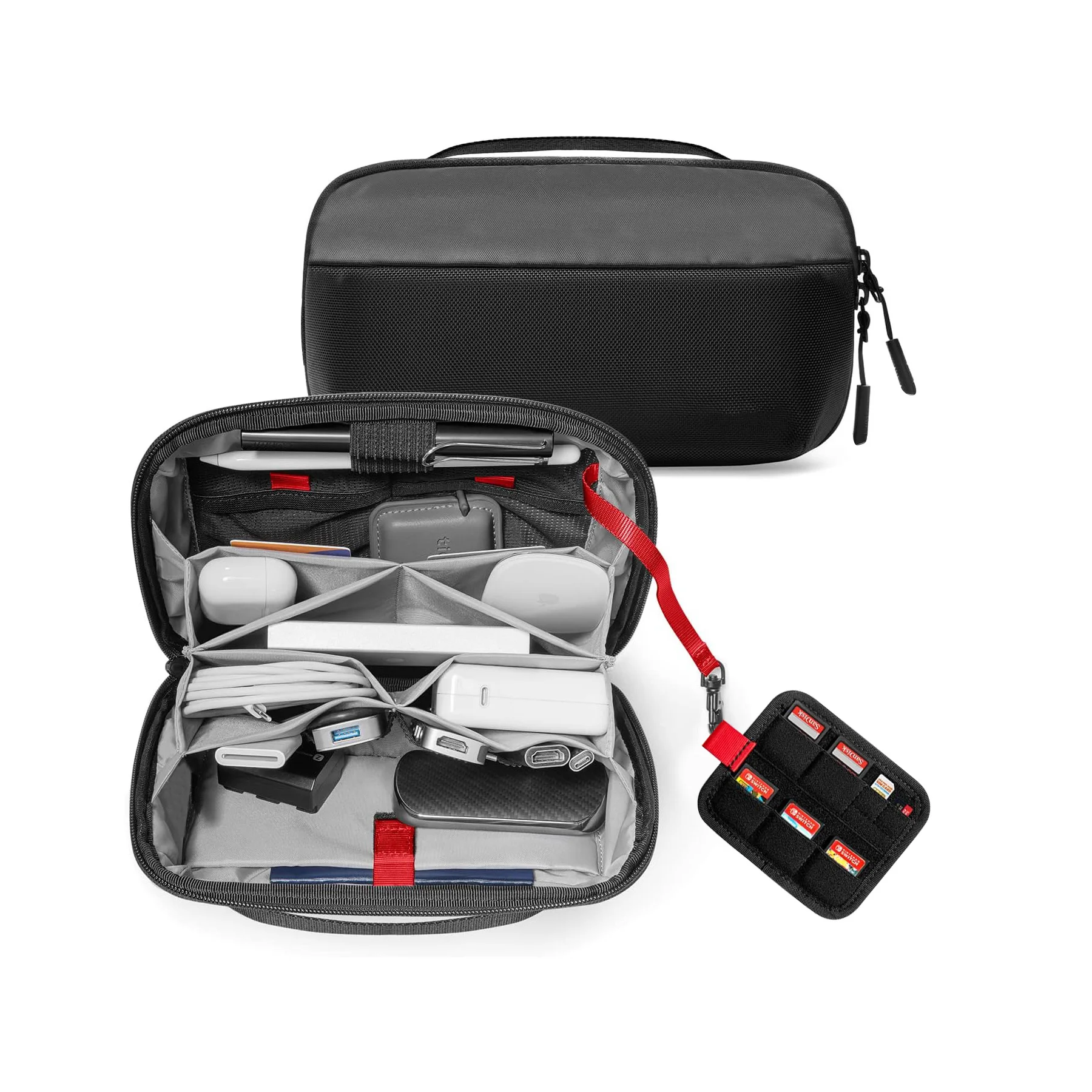 Travel Tech Organizer Pouch, W - Tech Accessories Case recension och pris