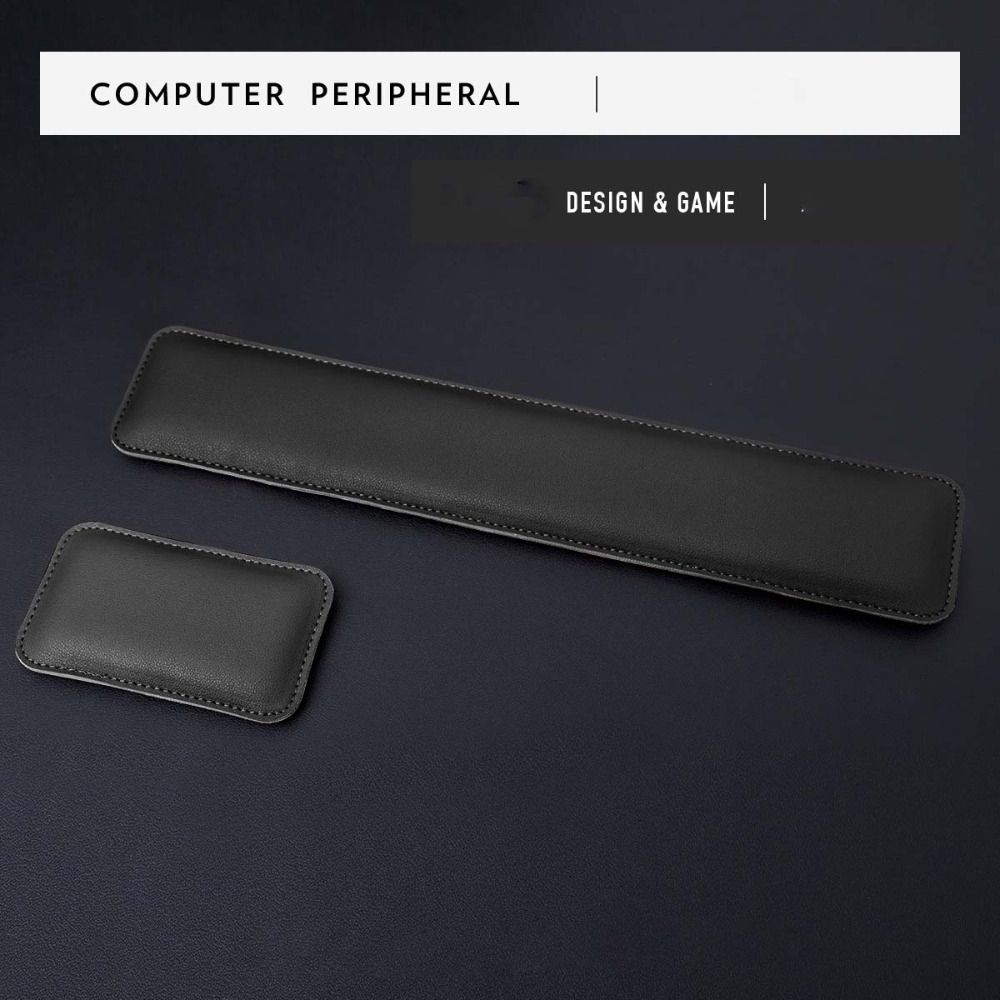 Durable Portable Leather Mouse - Keyboard Wrist Pad Leather recension och pris