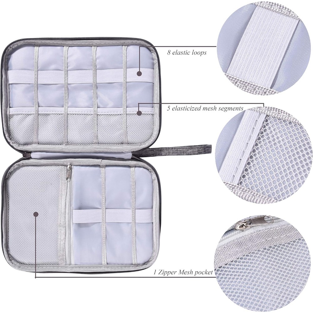 Electronics Organizer Bag Wate - Tech Accessories Case recension och pris