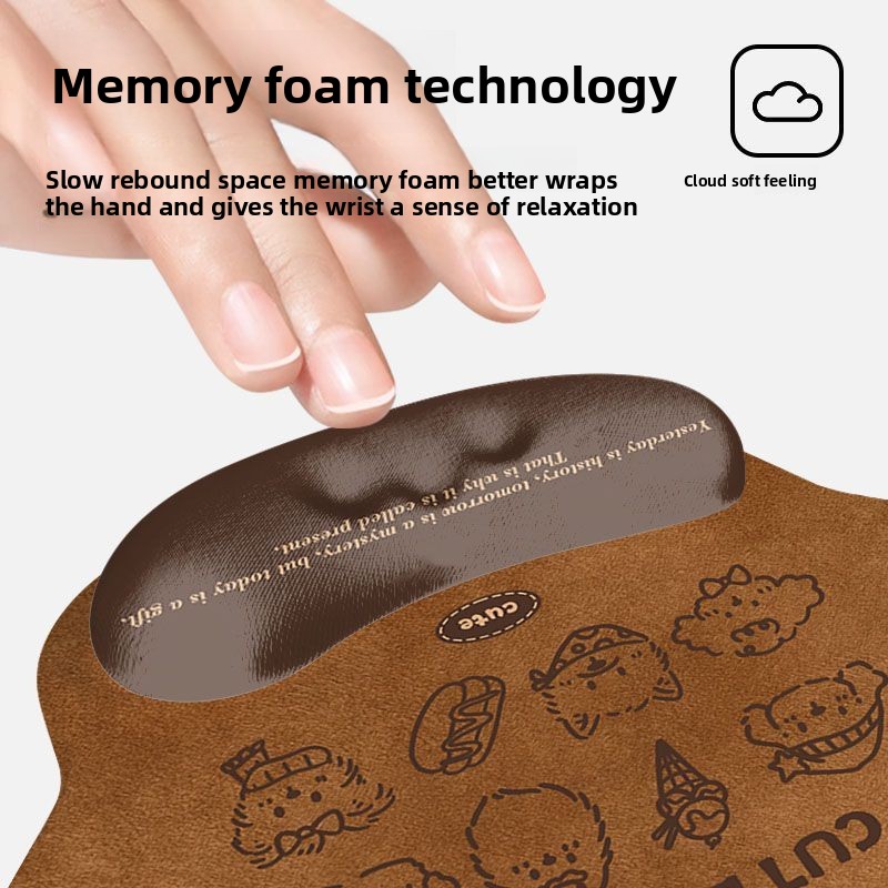 Cartoon Cute Mouse Pad Puppy W - Keyboard Wrist Pad Leather recension och pris