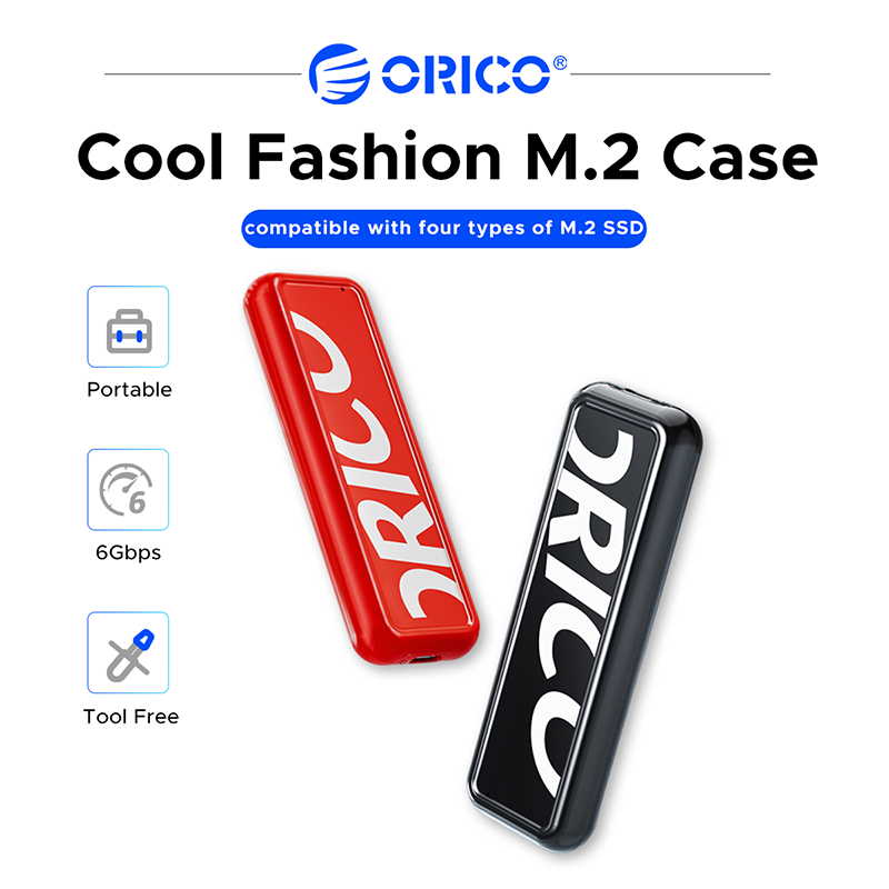 ORICO M.2 SATA Hard Drive Encl - Portable Ssd Enclosure recension och pris