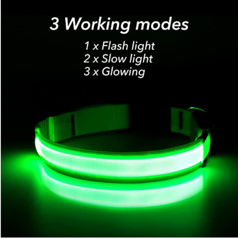 USB Rechargeable Luminous Coll - Tech Dog Accessories recension och pris