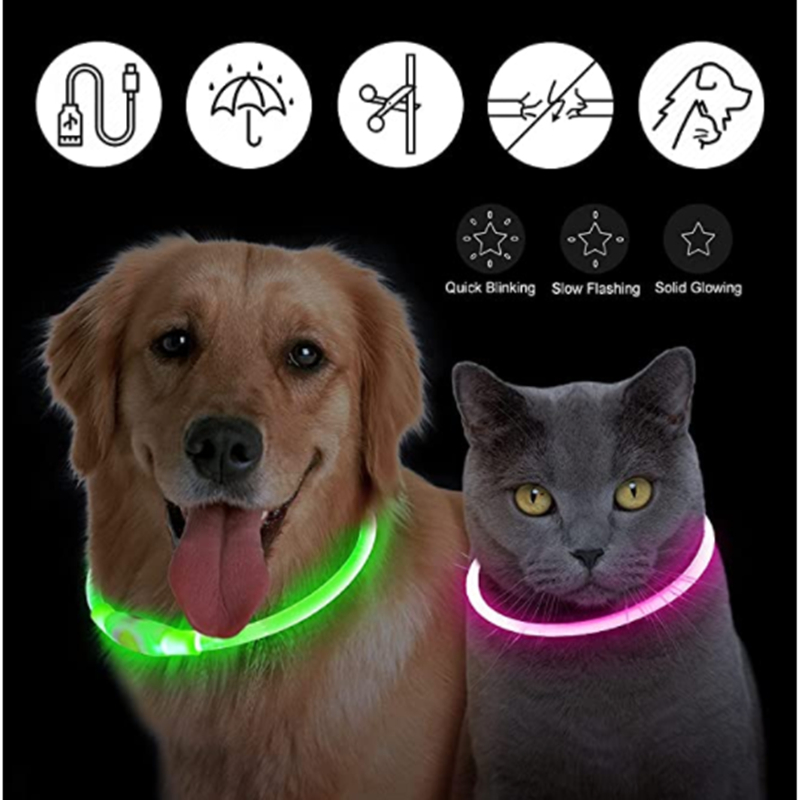USB Rechargeable Luminous Coll - Tech Dog Accessories recension och pris