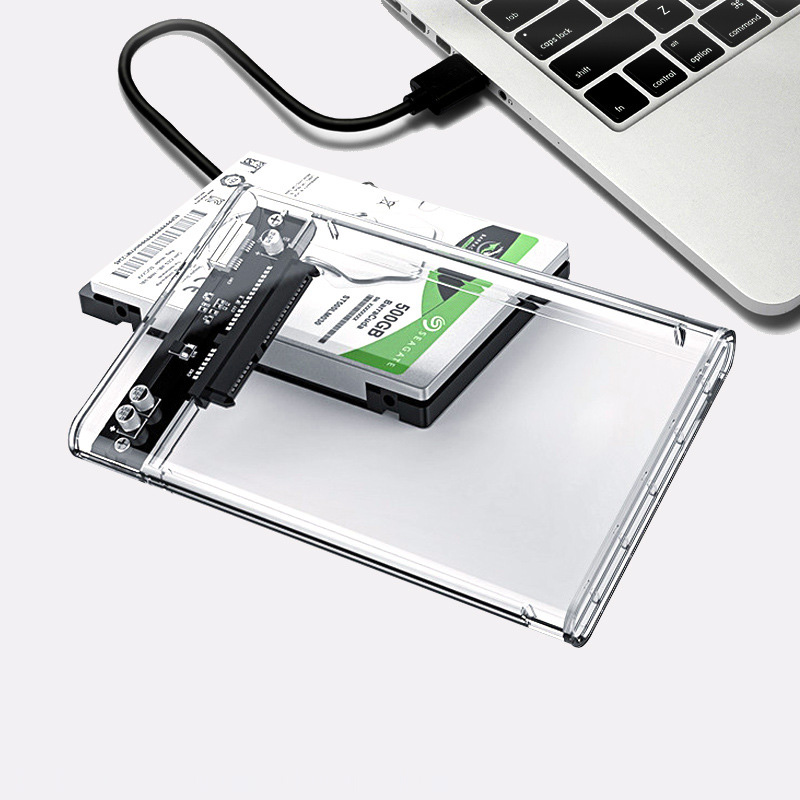 Transparent HDD Case HDD Enclo - Portable Ssd Enclosure recension och pris