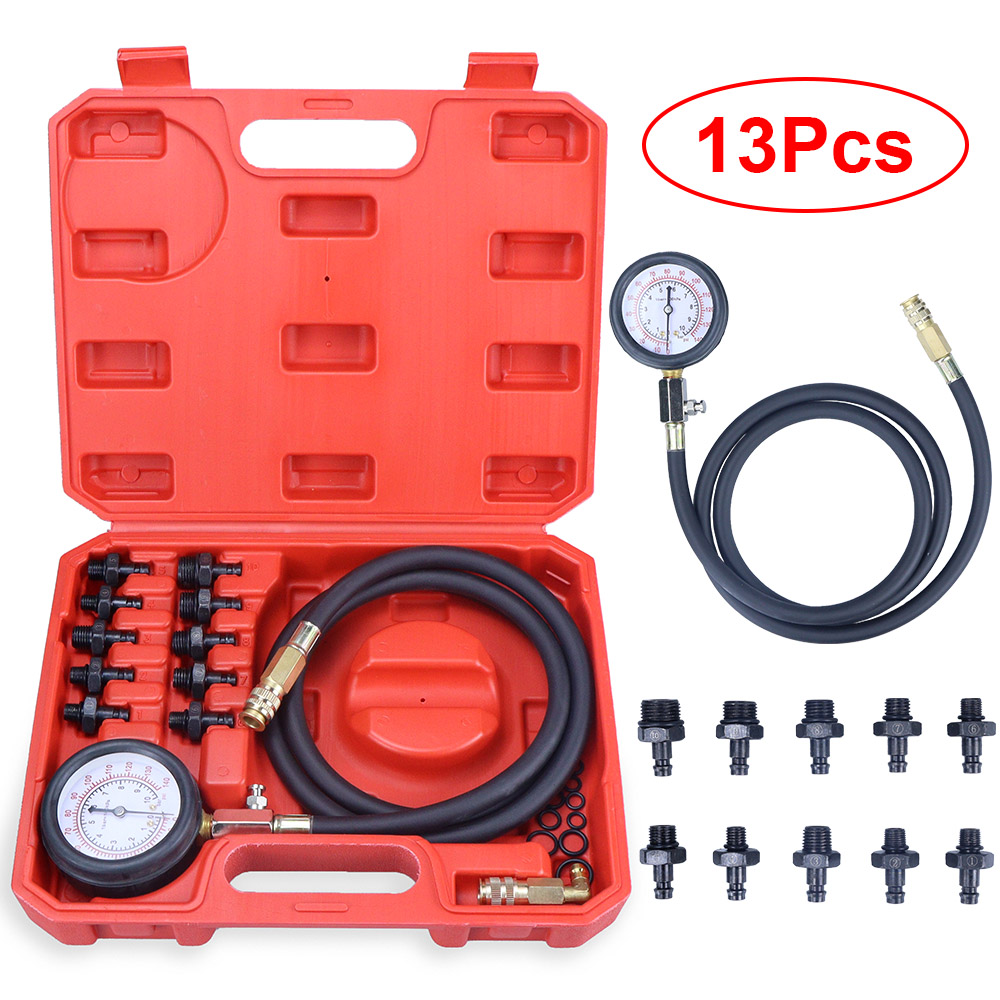 Oil Pressure Tester Kit 0-140p - Tech Accessories Case recension och pris