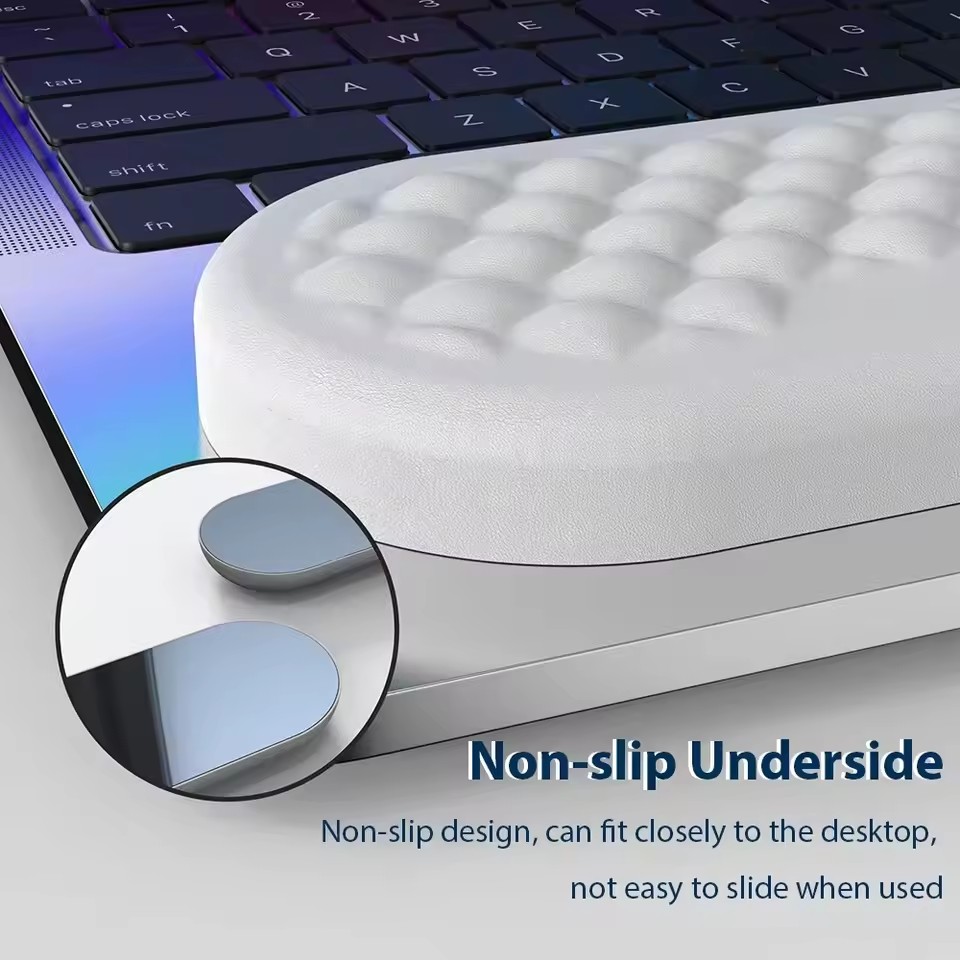 Wrist Support Mouse Pad With M - Keyboard Wrist Pad Leather recension och pris