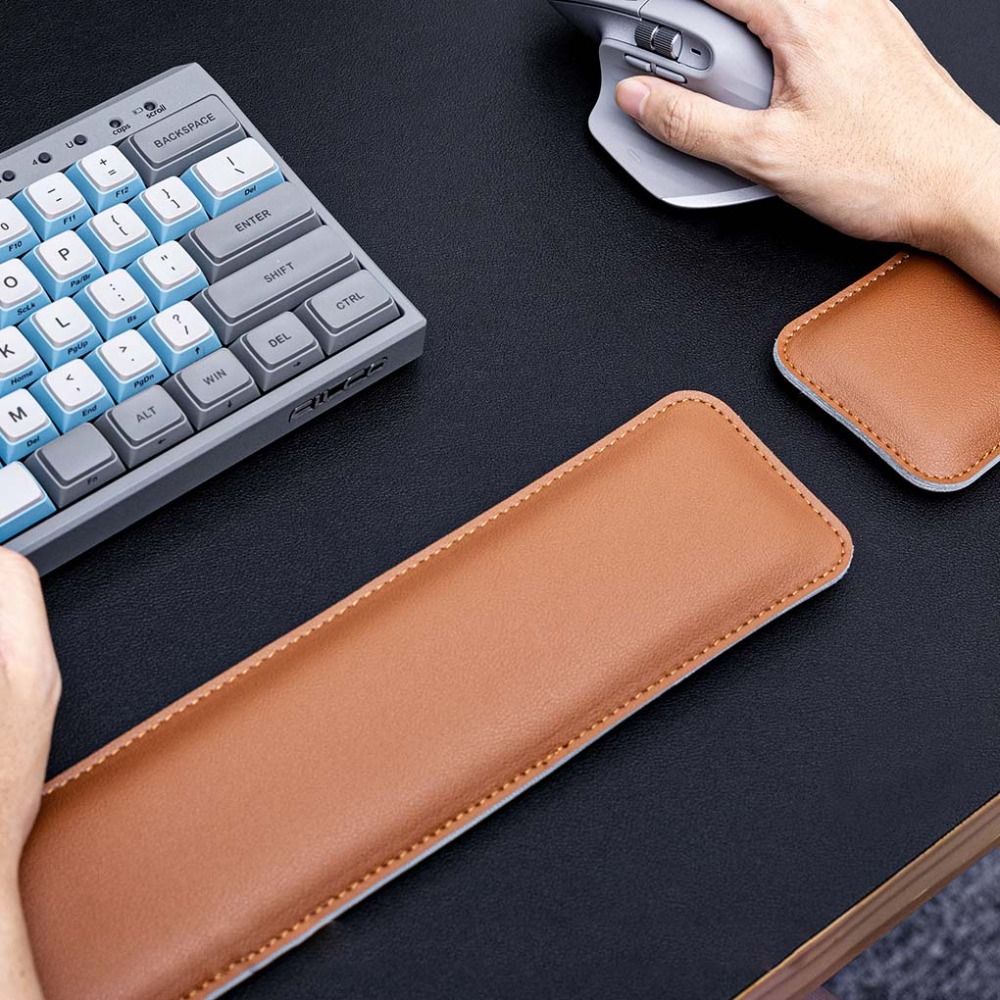 Portable Leather Mouse Pad Lea - Keyboard Wrist Pad Leather recension och pris