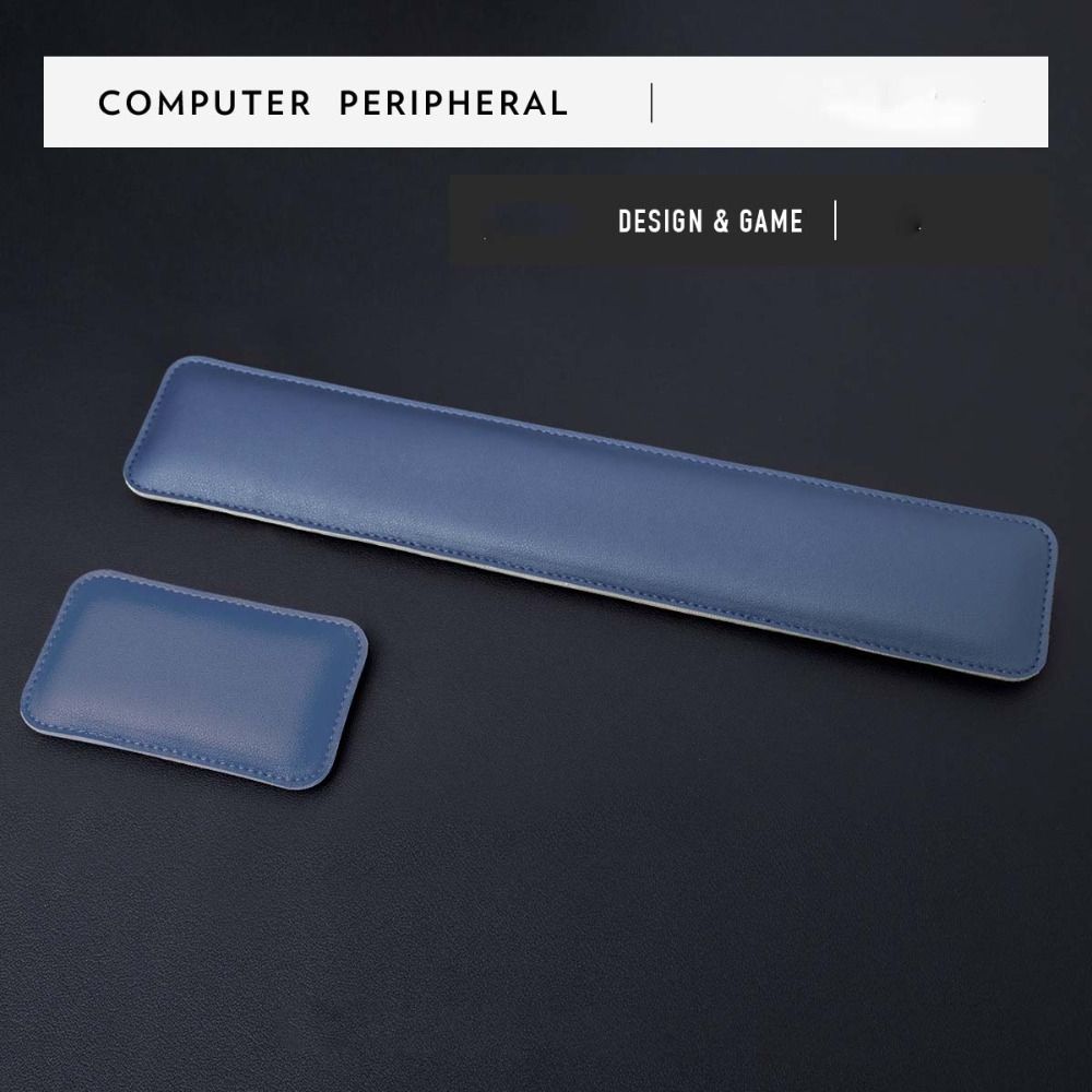 Portable Leather Mouse Pad Lea - Keyboard Wrist Pad Leather recension och pris