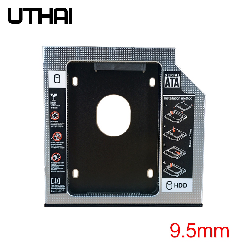 UTHAI DW95S HDD Caddy 9.5mm Al - Portable Ssd Enclosure recension och pris