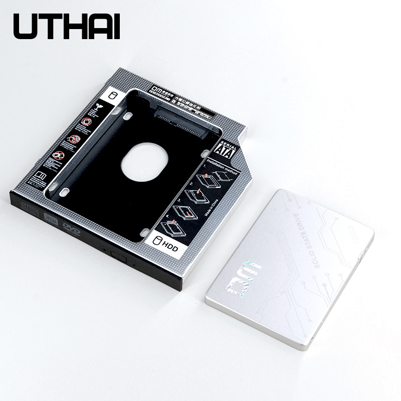 UTHAI DW95S HDD Caddy 9.5mm Al - Portable Ssd Enclosure recension och pris