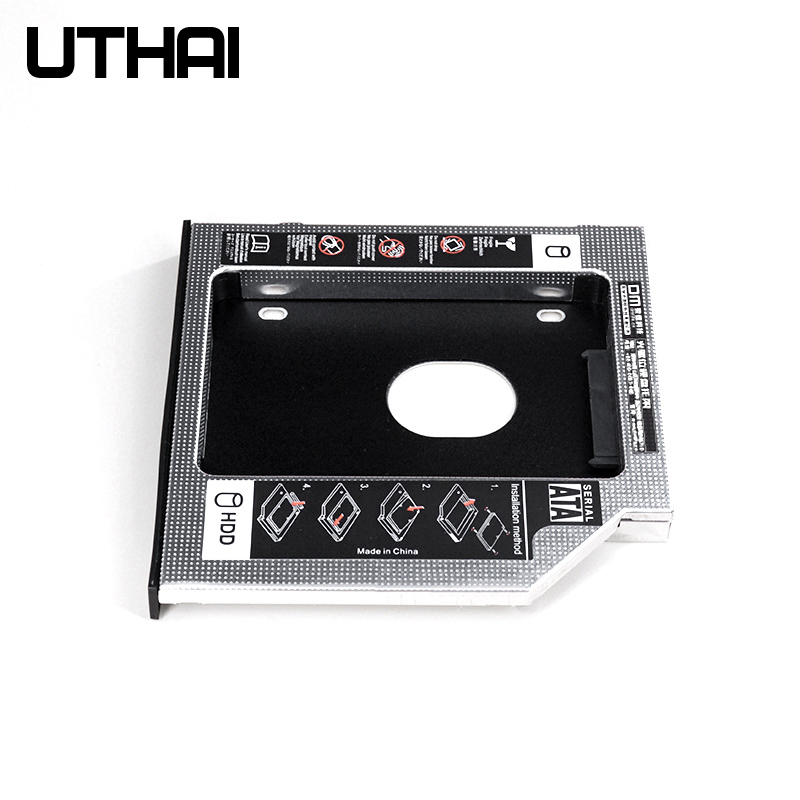 UTHAI DW95S HDD Caddy 9.5mm Al - Portable Ssd Enclosure recension och pris