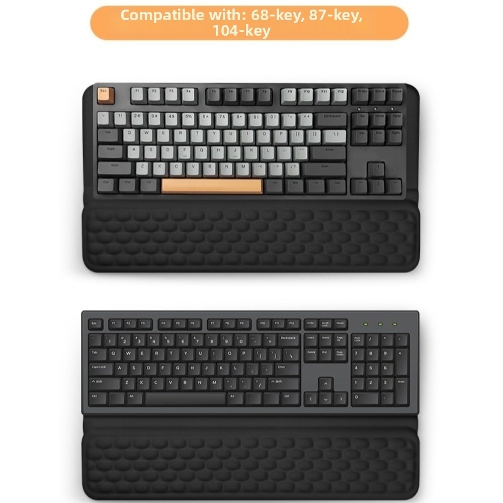 Easy Typing Non-Slip Ergonomic - Keyboard Wrist Pad Leather recension och pris