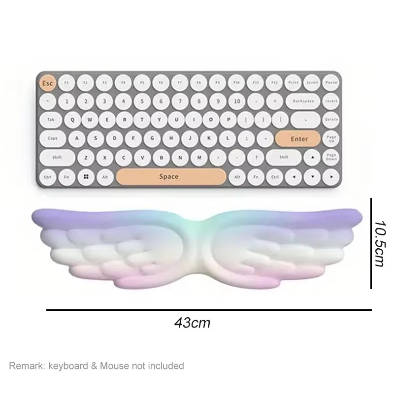 Mouse Pad with Wrist Rest Keyb - Keyboard Wrist Pad Leather recension och pris