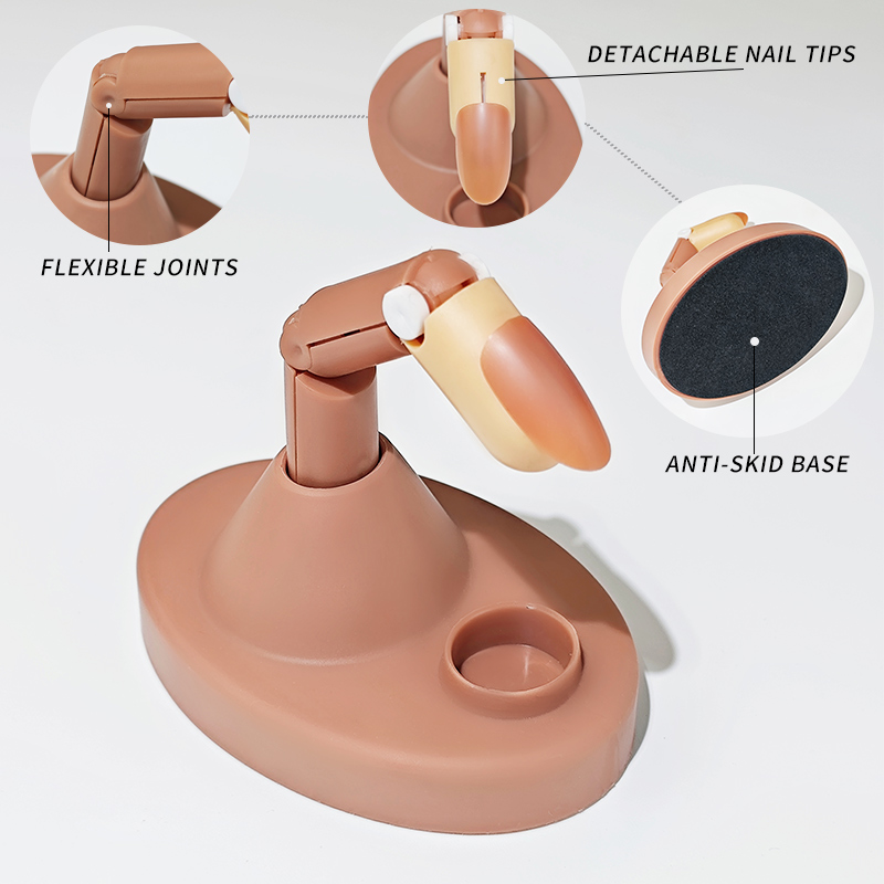 Nail Fake Practice Hand Movabl - Tech Accessories Stand recension och pris