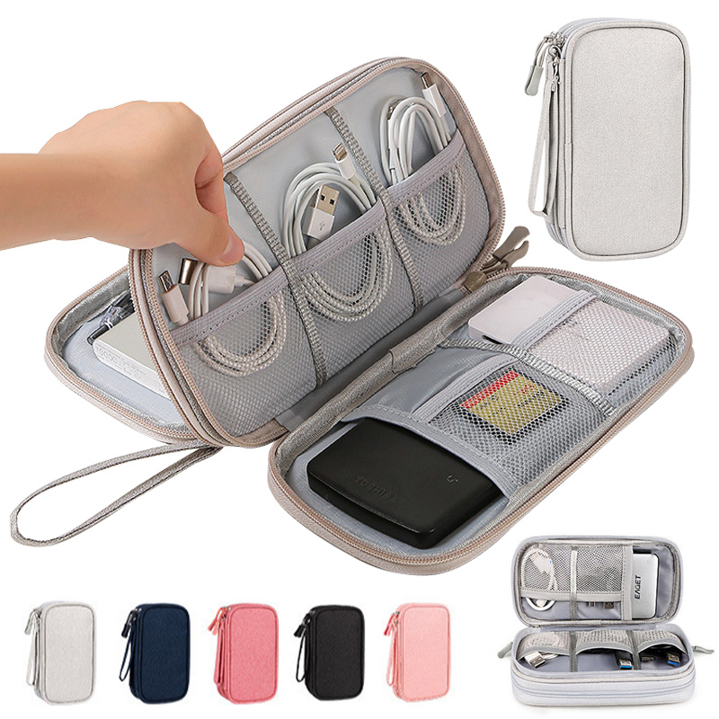 Multi-Color Portable Travel Di - Tech Accessories Case recension och pris