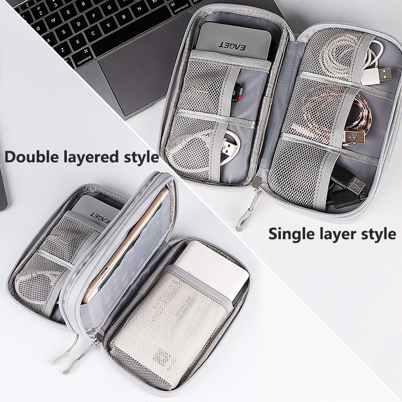Multi-Color Portable Travel Di - Tech Accessories Case recension och pris