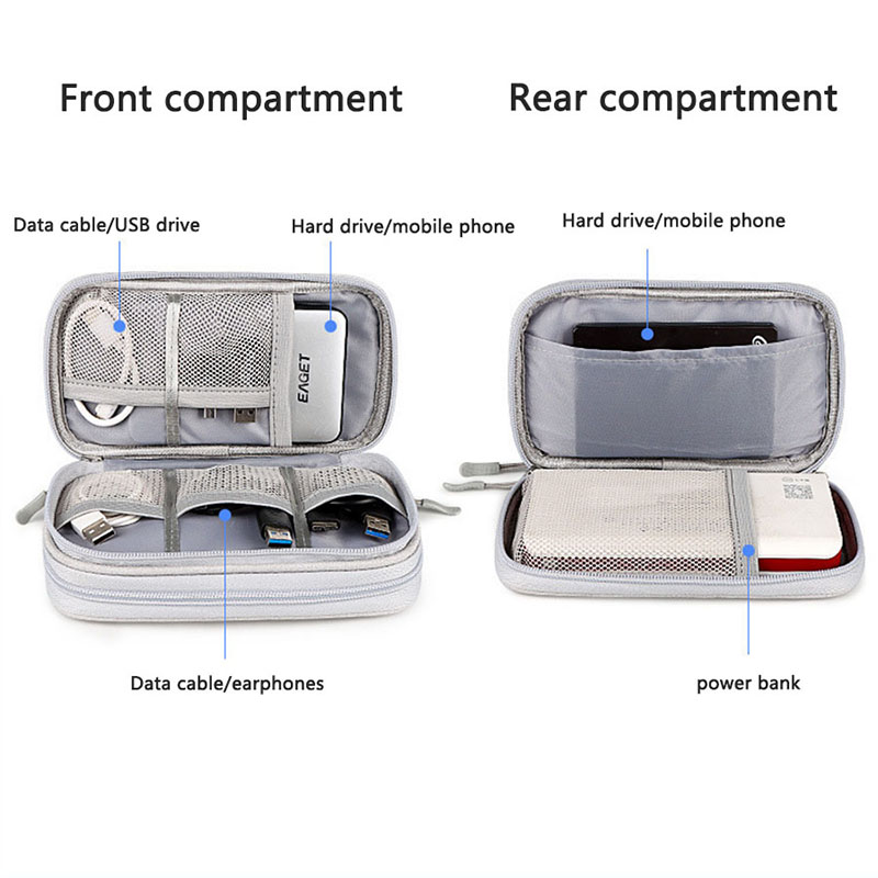 Multi-Color Portable Travel Di - Tech Accessories Case recension och pris