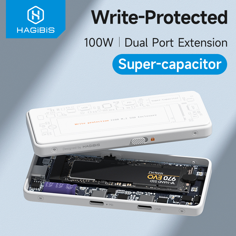 Hagibis M.2 NVMe SSD Enclosure - Portable Ssd Enclosure recension och pris